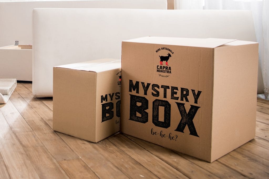 mockup mystery box